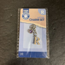 Load image into Gallery viewer, 2pc "R" Letter Charm Set (NEW)
