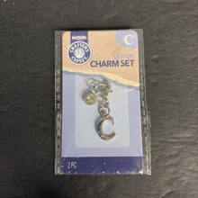 Load image into Gallery viewer, 2pc "C" Letter Charm Set (NEW)
