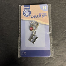 Load image into Gallery viewer, 2pc "H" Letter Charm Set (NEW)
