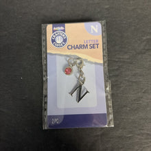 Load image into Gallery viewer, 2pc "N" Letter Charm Set (NEW)
