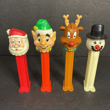 Load image into Gallery viewer, 4pk Christmas Pez Dispensers
