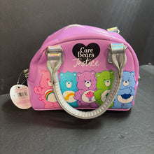 Load image into Gallery viewer, Cute Purple Bear Print Handbag
