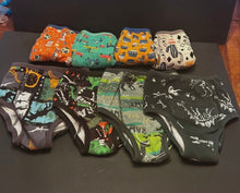 Load image into Gallery viewer, Cloth Training Pants / Reusable Pull-Ups – Size 9T (Set of 8)
