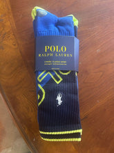 Load image into Gallery viewer, Polo Ralph Lauren Men’s Socks – 3 Pack (NEW) – Size XL
