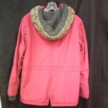 Load image into Gallery viewer, girls hooded jacket
