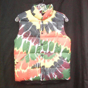 tye-dyed vest