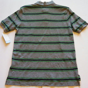 striped polo shirt