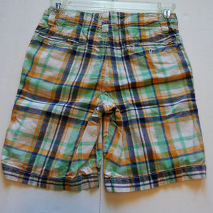 plaid shorts