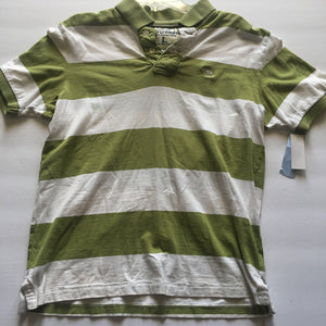 striped polo shirt