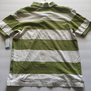striped polo shirt