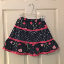 Load image into Gallery viewer, polka dot flower skirt
