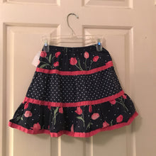 Load image into Gallery viewer, polka dot flower skirt
