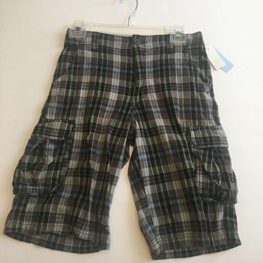 striped cargo shorts