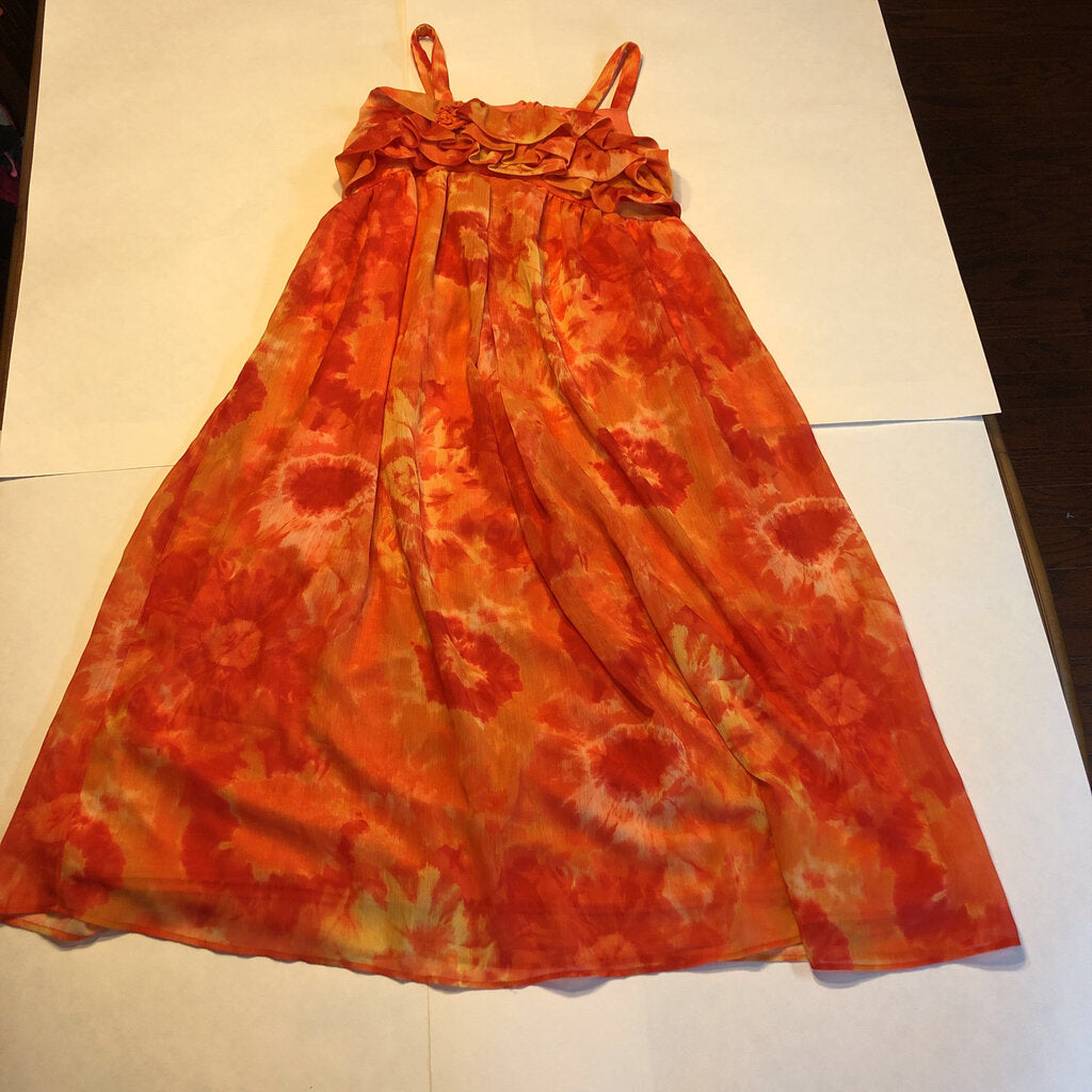Ruffle top dress