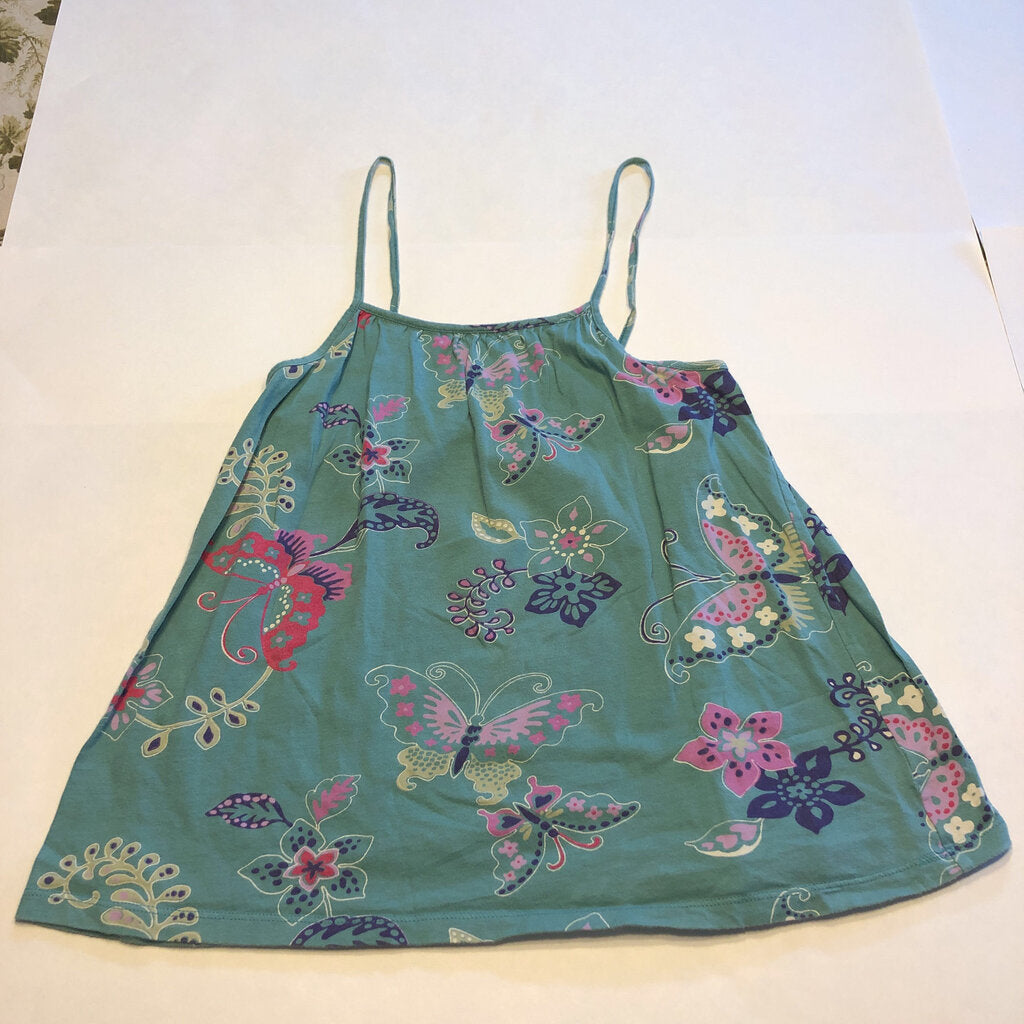 Sleeveless top w/ butterflys