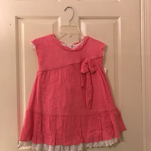 Flowers dress w/ bow