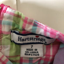 Load image into Gallery viewer, ruffle plaid bow dress
