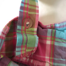 Load image into Gallery viewer, ruffle plaid bow dress
