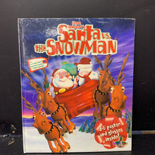 Load image into Gallery viewer, santa vs the snowman -holiday
