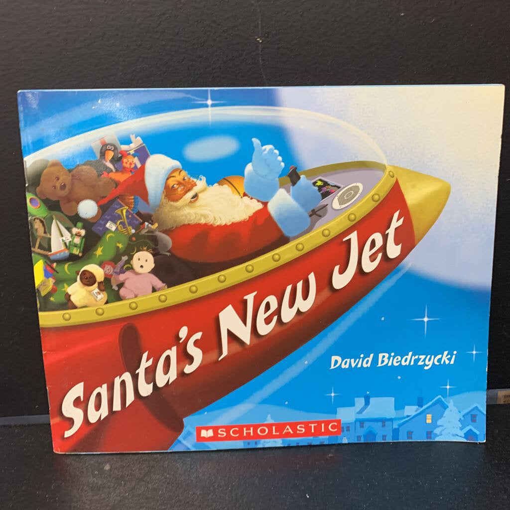 Santa's new jet- holiday