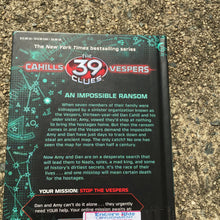Load image into Gallery viewer, A King's Ransom (39 Clues: Cahills Vs Vespers) (Jude Watson) -series
