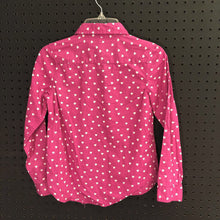 Load image into Gallery viewer, Button-up top w/hearts
