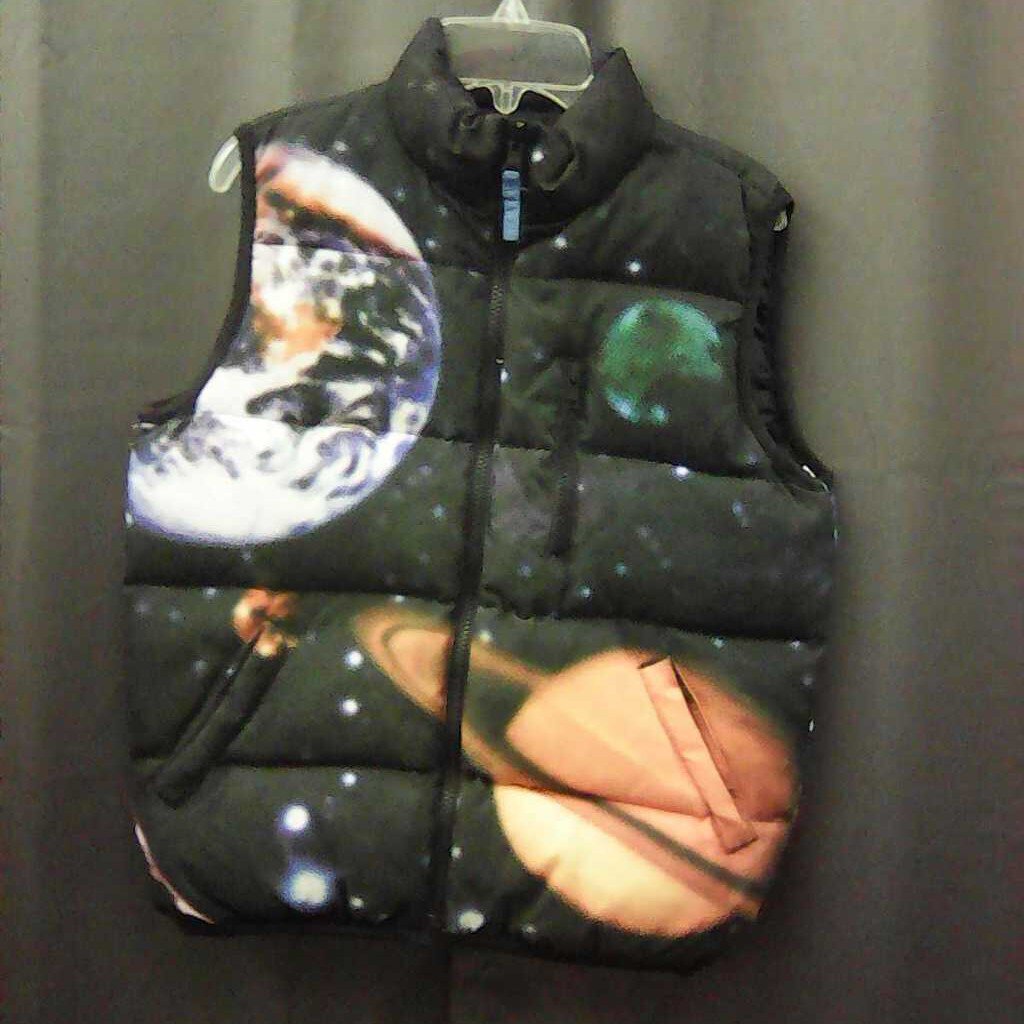 Boy galaxy coat vest