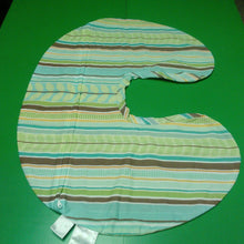 Load image into Gallery viewer, striped nursing pillow cover
