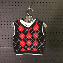 Load image into Gallery viewer, Plaid sweater vest
