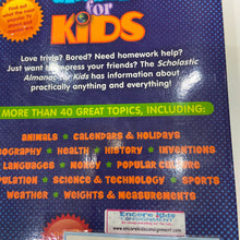 Load image into Gallery viewer, Scholastic 2010 Almanac For Kids Facts Figures Stats- Facts
