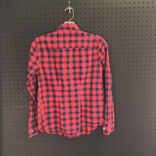 Load image into Gallery viewer, Plaid button down top
