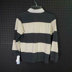 striped polo shirt
