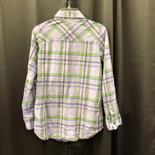 Load image into Gallery viewer, plaid button down top
