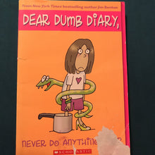 Load image into Gallery viewer, Never Do Anything Ever (Dear Dumb Diary) (Jim Benton) -series

