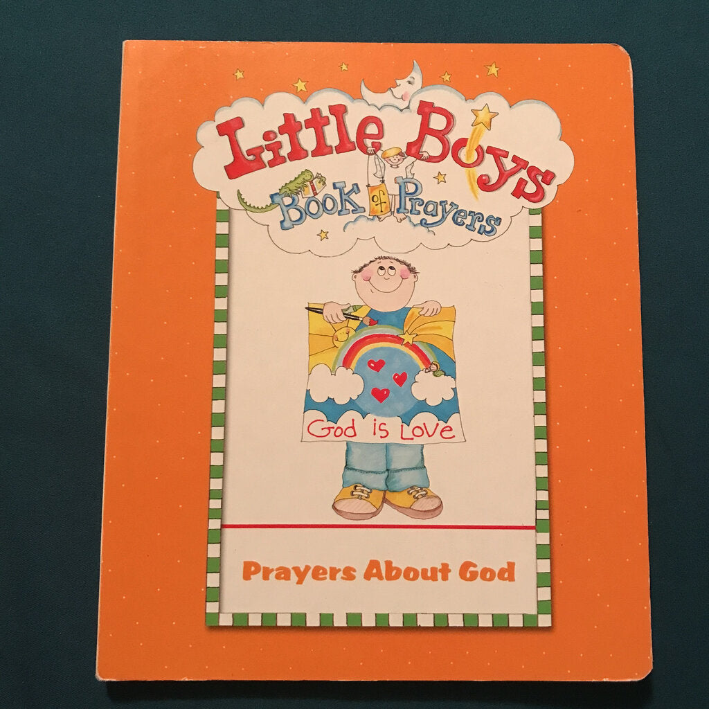 Little Boys Book of Prayers: Prayers About God -religion board