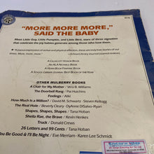 Load image into Gallery viewer, "More more more" said the baby (Vera B. Williams) -paperback

