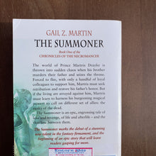 Load image into Gallery viewer, The Summoner (Chronicles of the Necromancer) (Gail Martin) -series
