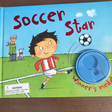 Load image into Gallery viewer, Soccer Star (Moira Butterfield) -hardcover
