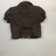 Load image into Gallery viewer, justice brown button top
