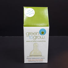 Load image into Gallery viewer, Silicone Expert Wide Neck Intermediate Replacement baby bottle Nipples 3pk
