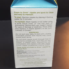 Load image into Gallery viewer, Silicone Expert Wide Neck Intermediate Replacement baby bottle Nipples 3pk
