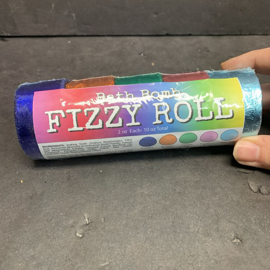 fizzy roll bath bombs