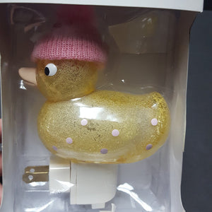 lights in the night "girl pink duck"