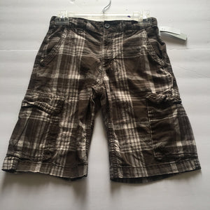 plaid shorts