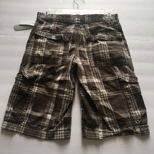 plaid shorts