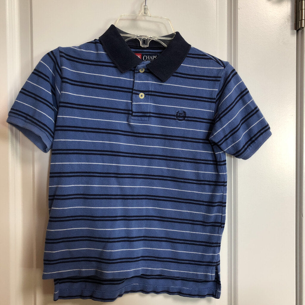 Striped polo shirt
