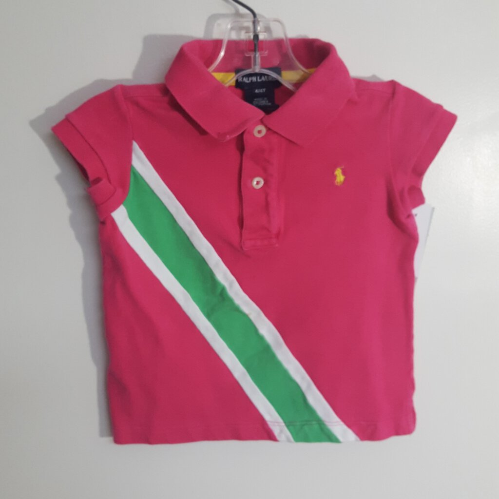 Stripe Polo Top