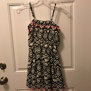 Pattern Sleeveless Dress