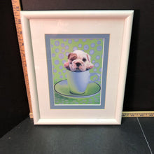 Load image into Gallery viewer, puppy in cup picture
