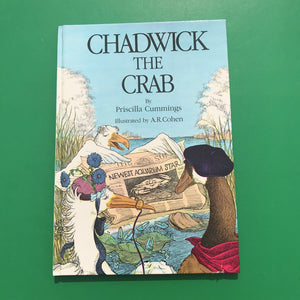 Chadwick the Crab (Priscilla Cummings) -hardcover